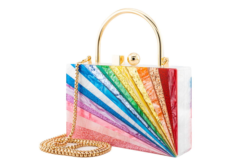 Jelly Rainbow Purse – Jewelry Buzz Box