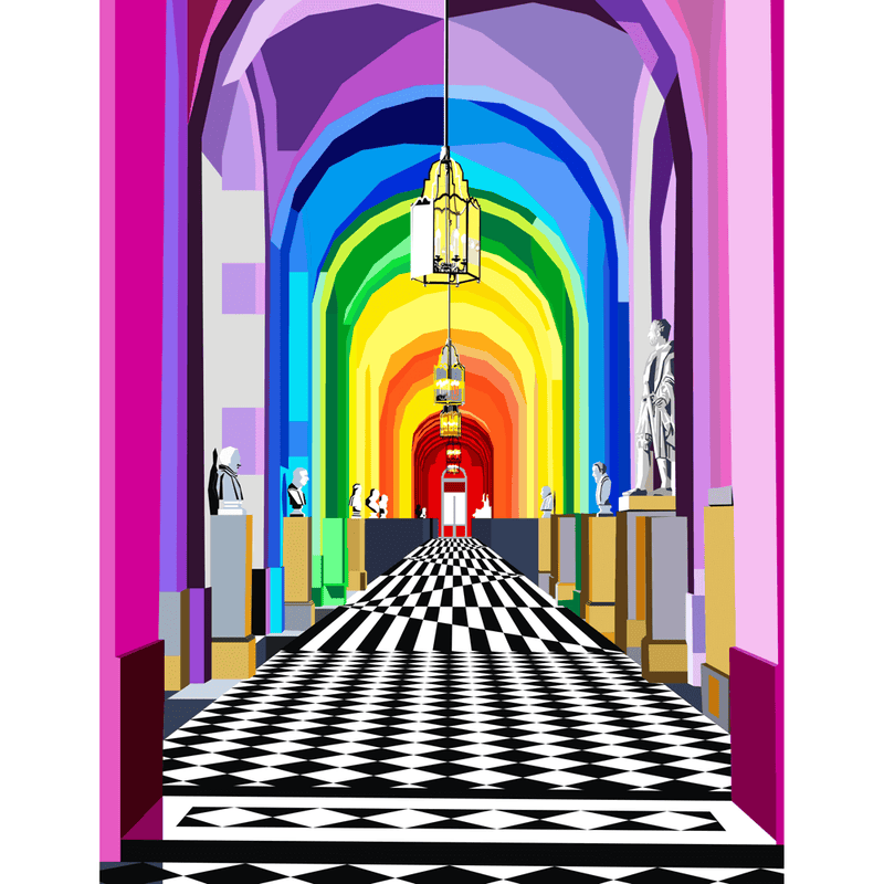 Versailles Goes Technicolor