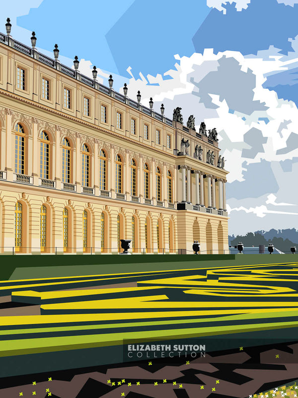 Print Versailles Gardens